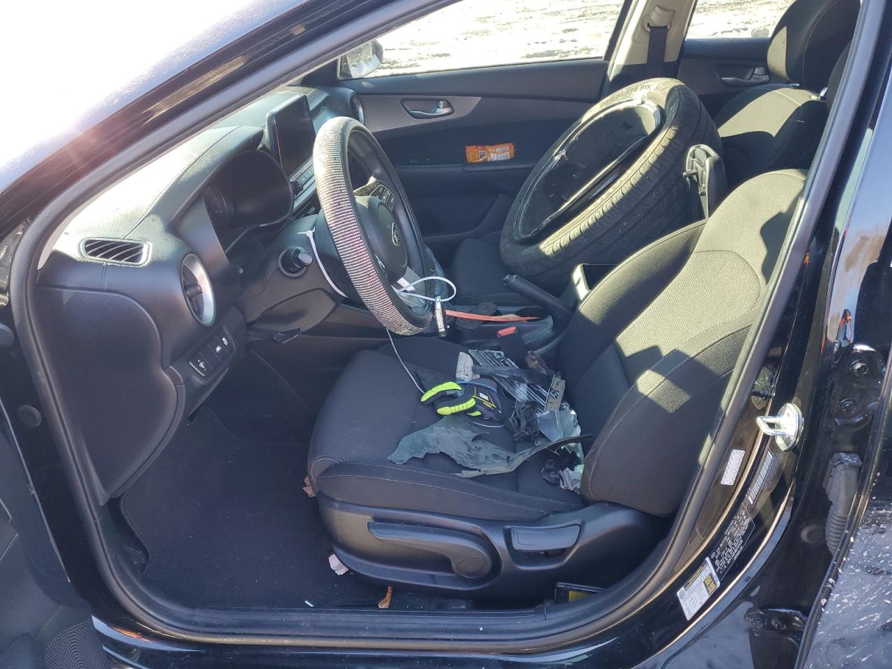 2021 KIA Forte VIN 3KPF24AD4ME345056 Copart auction photo, all over damage thumbnail 7