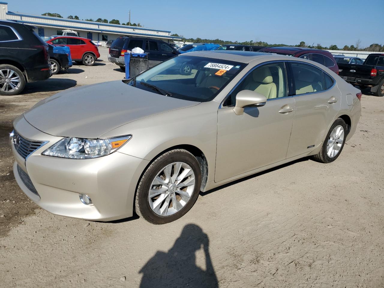 2013 Lexus ES VIN JTHBW1GG8D2023292