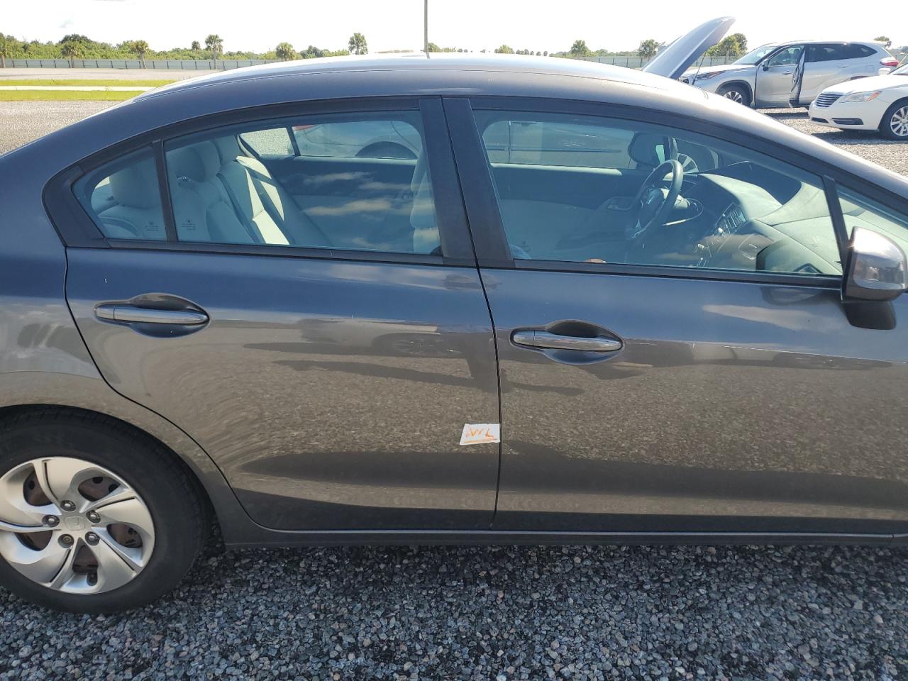 2013 Honda Civic VIN 2HGFB2F52DH598565 Copart auction photo, water/flood damage thumbnail 12