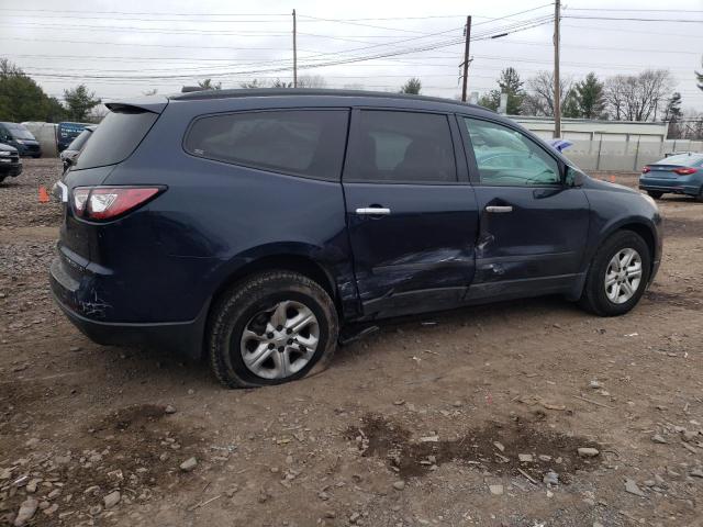 2016 Chevrolet Traverse VIN 1GNKRFKD2GJ233326 Copart auction photo, side / rear end damage thumbnail 3