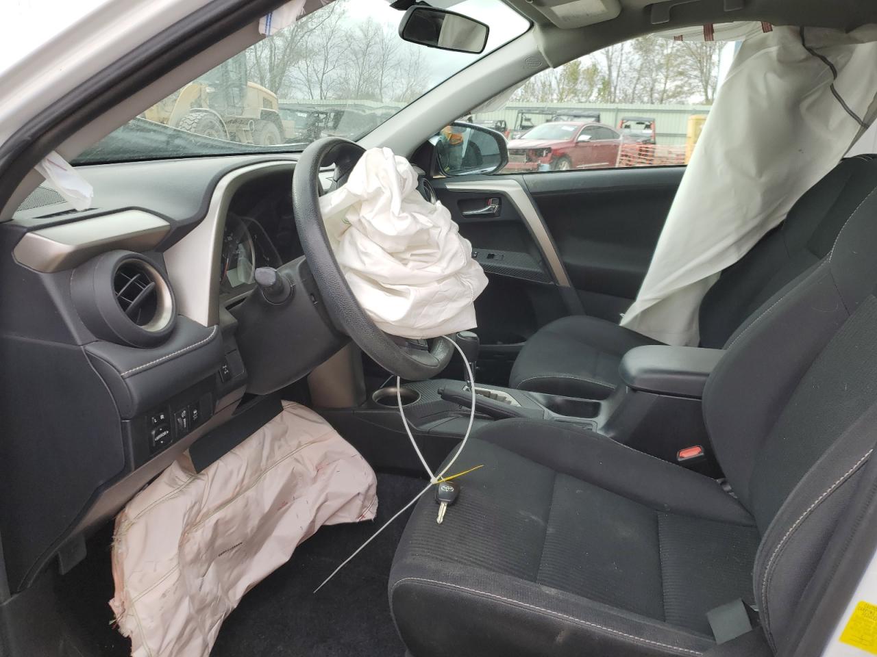 2014 Toyota RAV 4 VIN 2T3RFREV0EW147811 Copart auction photo, front end / side damage thumbnail 7