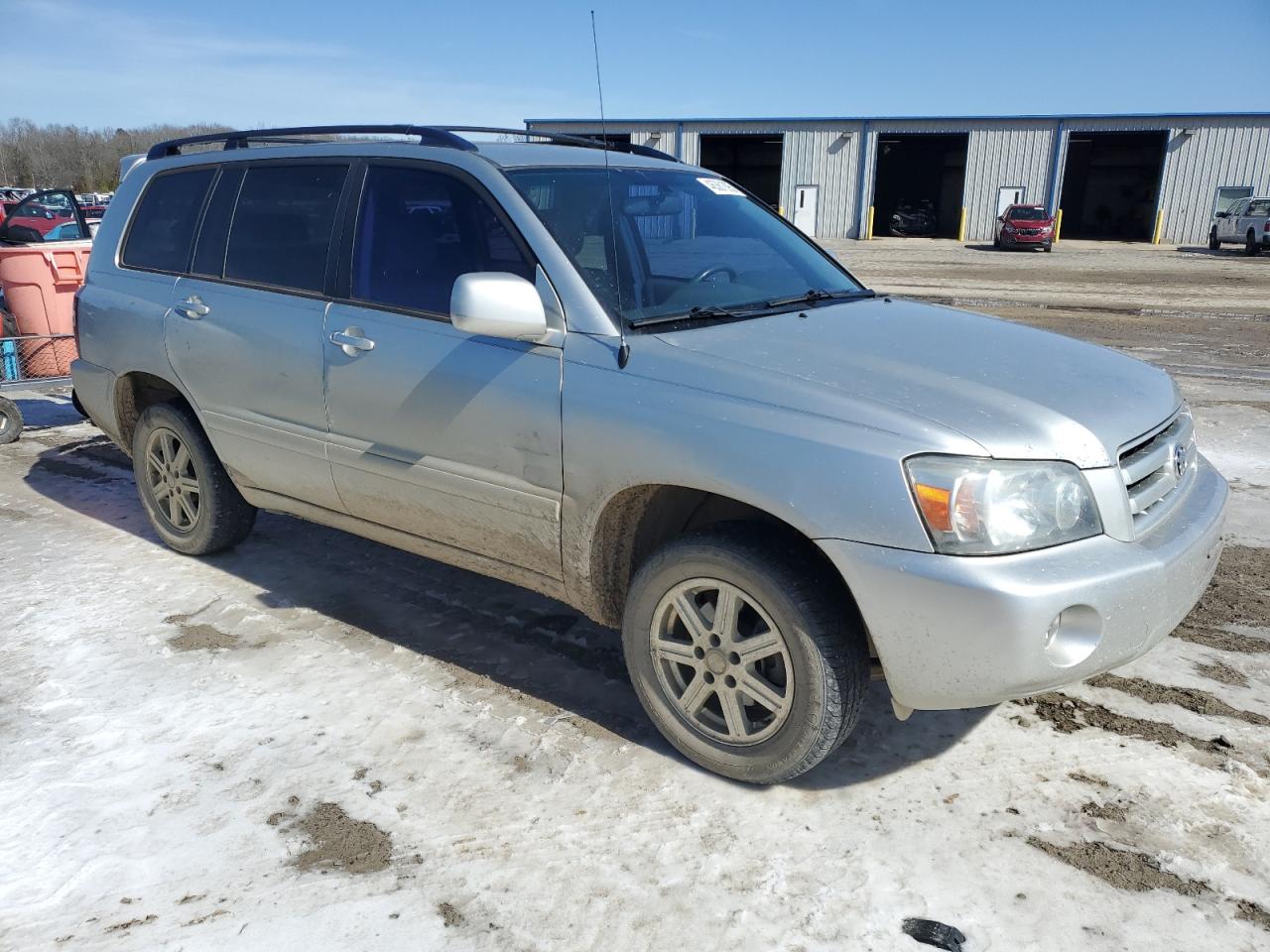 2006 Toyota Highlander VIN JTEGD21A160144165 Copart auction photo, side / minor dent/scratches damage thumbnail 4