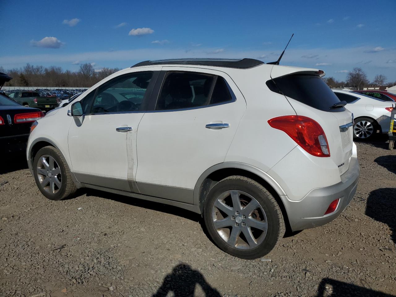 2014 Buick Encore VIN KL4CJCSB8EB770639 Copart auction photo, mechanical damage thumbnail 2