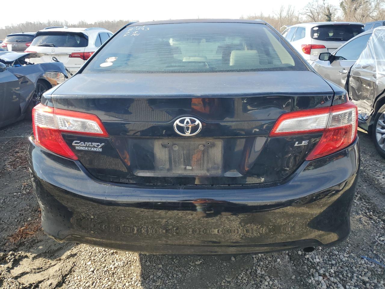 2012 Toyota Camry VIN 4T1BF1FK3CU160145 Copart auction photo, side damage thumbnail 6