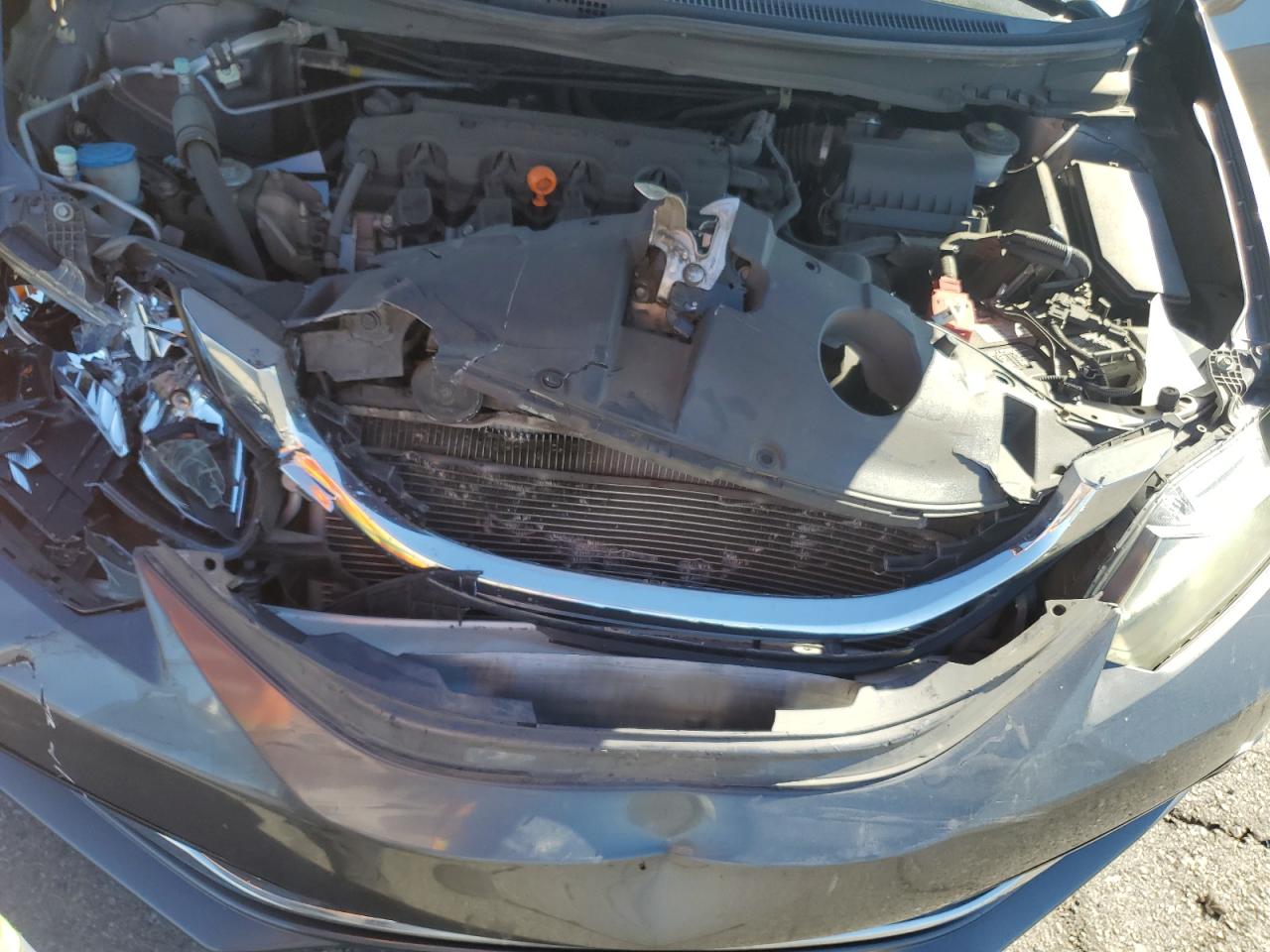 2014 Honda Civic VIN 19XFB2F97EE243079 Copart auction photo, front end / rear end damage thumbnail 12