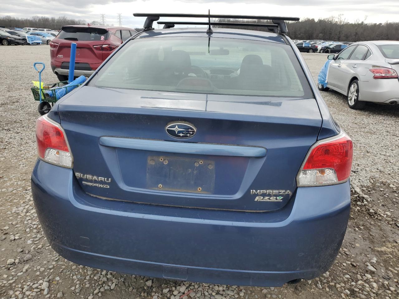 2012 Subaru Impreza VIN JF1GJAD63CH012493 Copart auction photo, front end damage thumbnail 6
