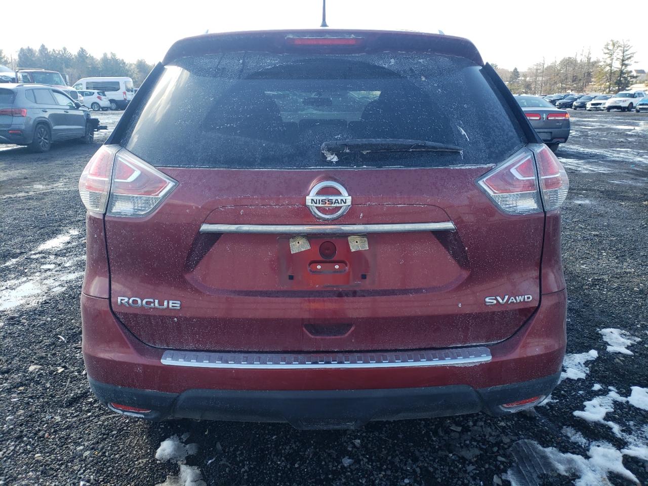 2015 Nissan Rogue VIN 5N1AT2MK7FC784005 Copart auction photo, front end / minor dent/scratches damage thumbnail 6