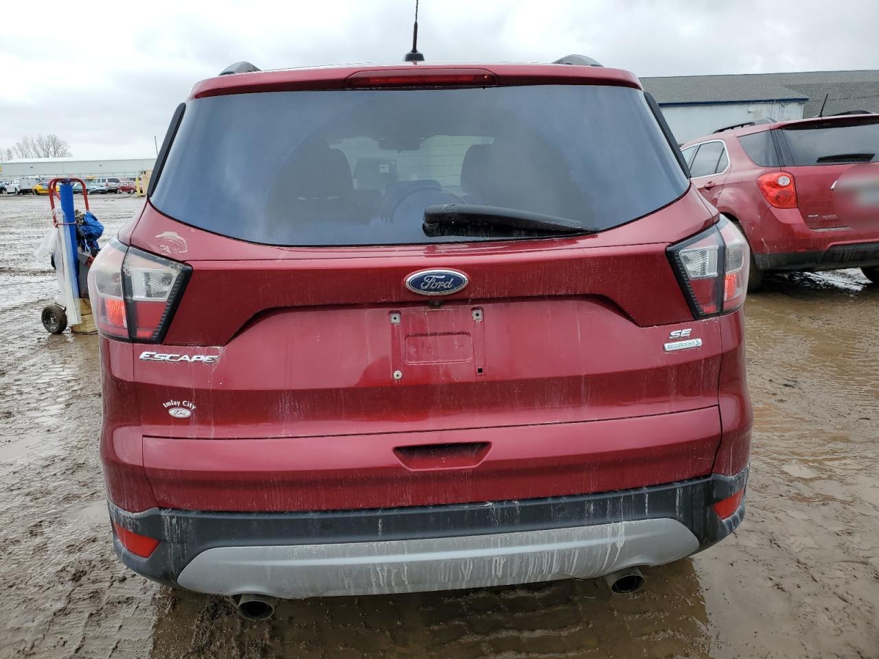 2017 Ford Escape VIN 1FMCU0GD1HUB88375 Copart auction photo, front end / minor dent/scratches damage thumbnail 6