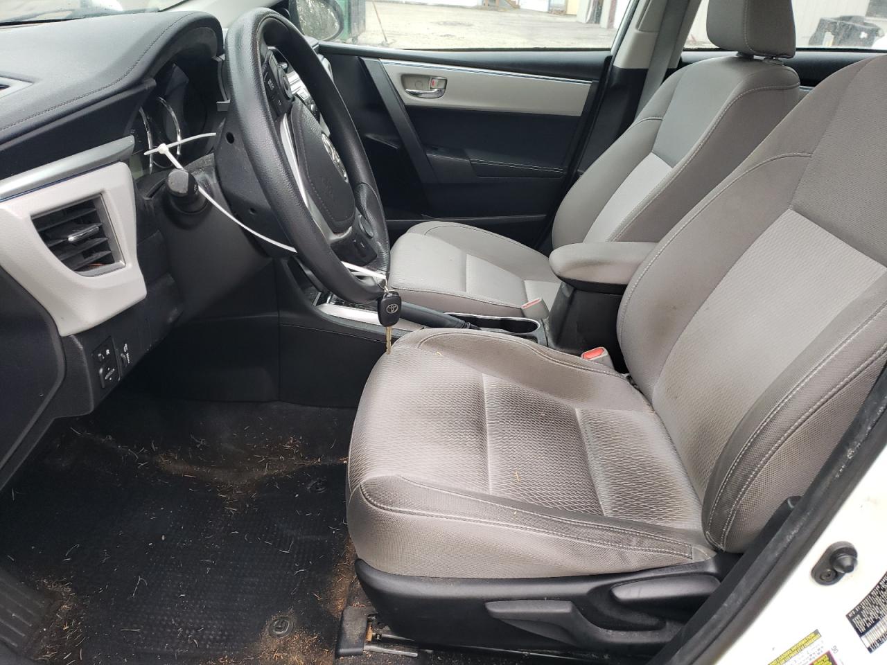 2014 Toyota Corolla VIN 5YFBPRHE4EP128893 Copart auction photo, top/roof / rear end damage thumbnail 7