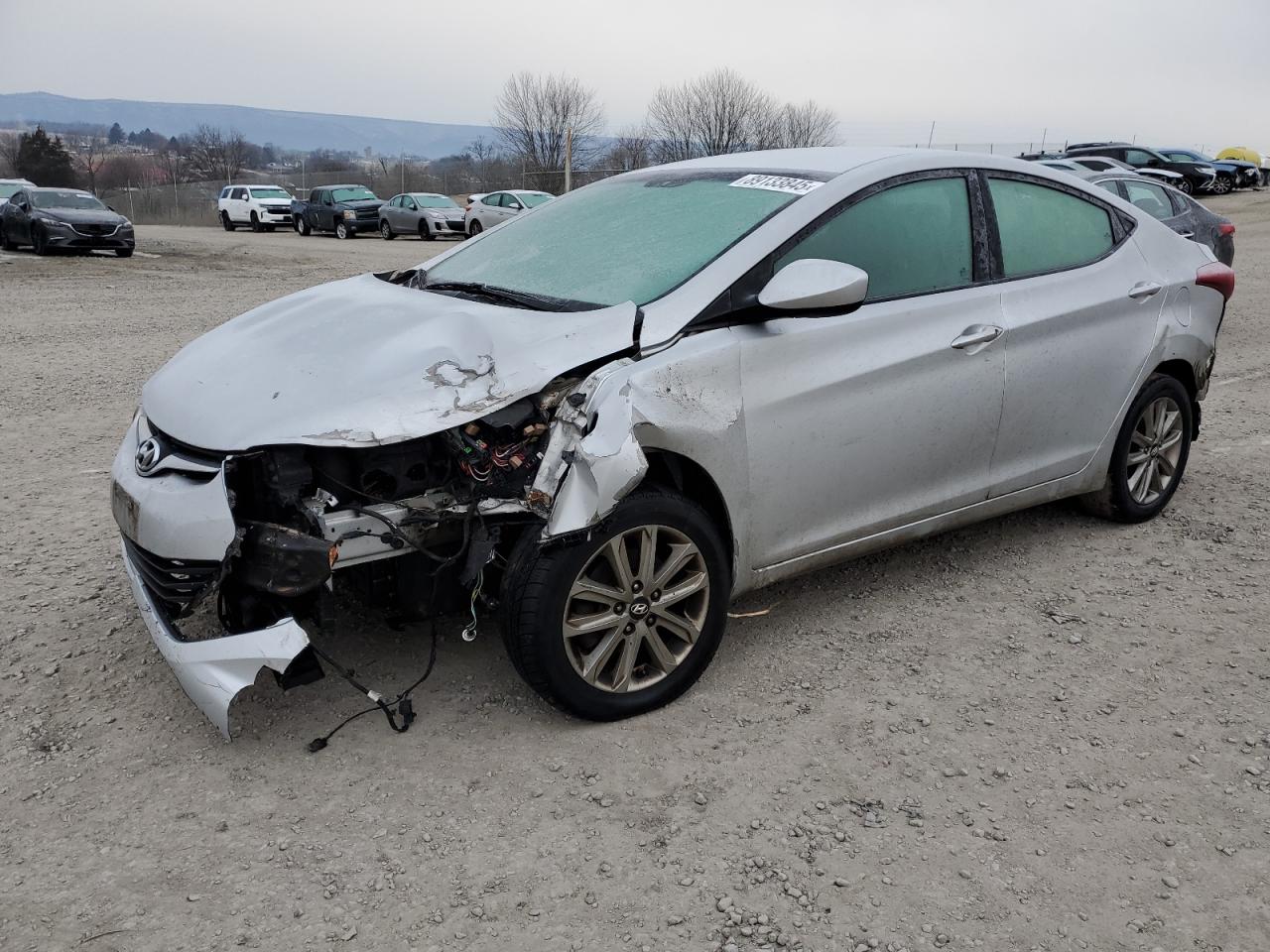 2014 Hyundai Elantra VIN KMHDH4AE1EU062191