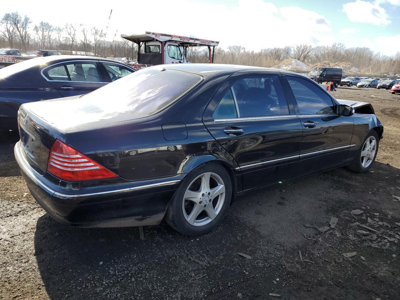 2004 Mercedes-Benz S-klasse VIN WDBNG75J74A404066 Copart auction photo, front end damage thumbnail 3