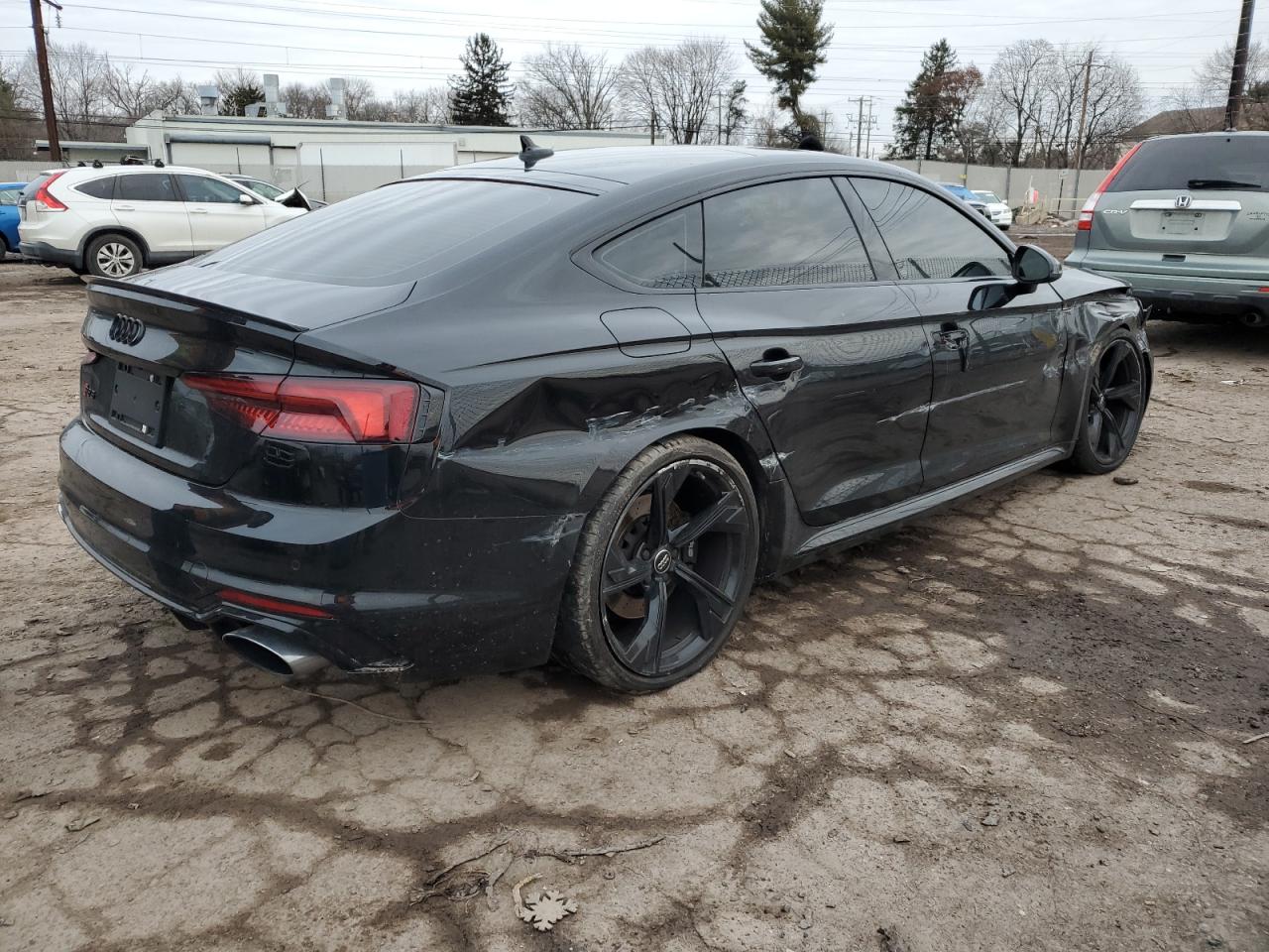 2019 Audi RS5 VIN WUABWCF53KA901097 Copart auction photo, front end / side damage thumbnail 3