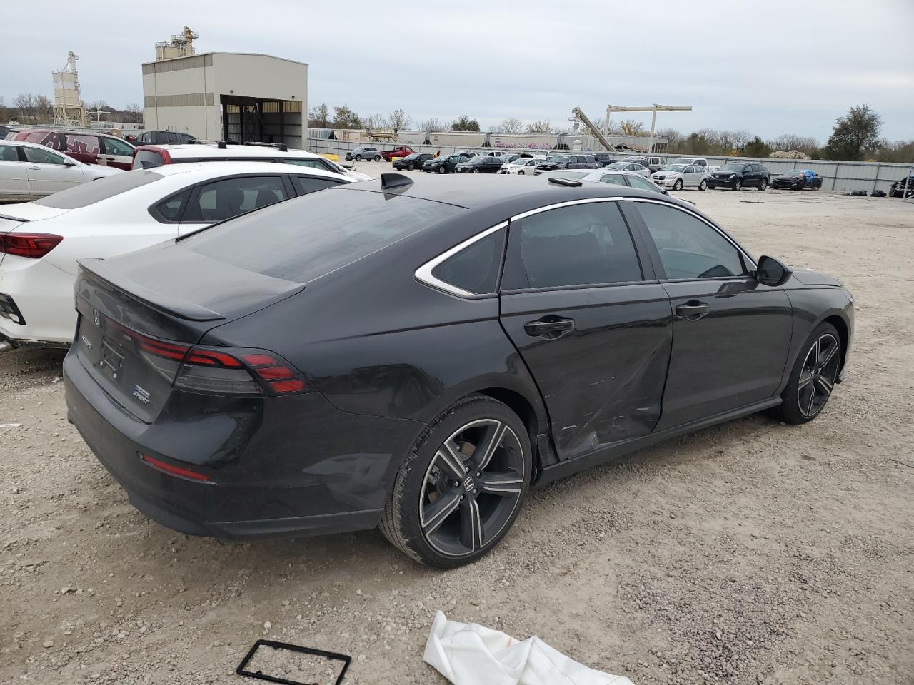 2024 Honda Accord VIN 1HGCY2F54RA060523 Copart auction photo, side damage thumbnail 3