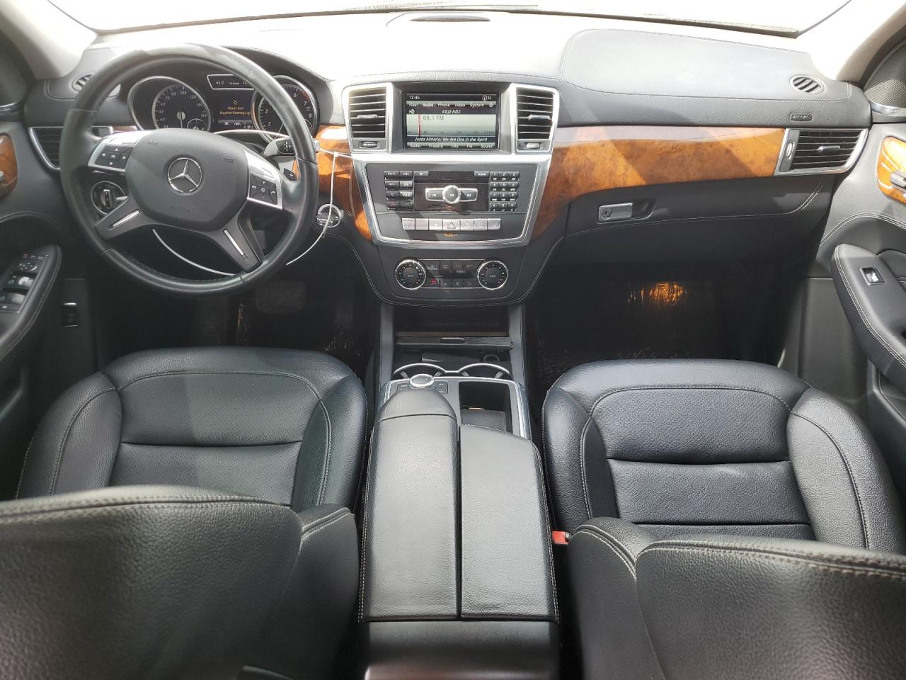 2013 Mercedes-Benz M-klasse VIN 4JGDA7DB5DA236934 Copart auction photo, front end / rear end damage thumbnail 8