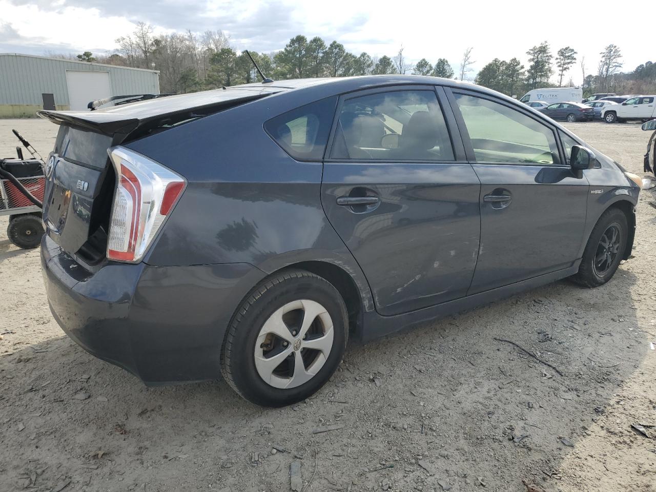 2014 Toyota Prius VIN JTDKN3DU7E0389977 Copart auction photo, front end / minor dent/scratches damage thumbnail 3