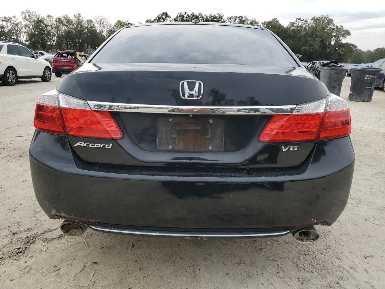 2015 Honda Accord VIN 1HGCR3F85FA033453 Copart auction photo, front end / minor dent/scratches damage thumbnail 6
