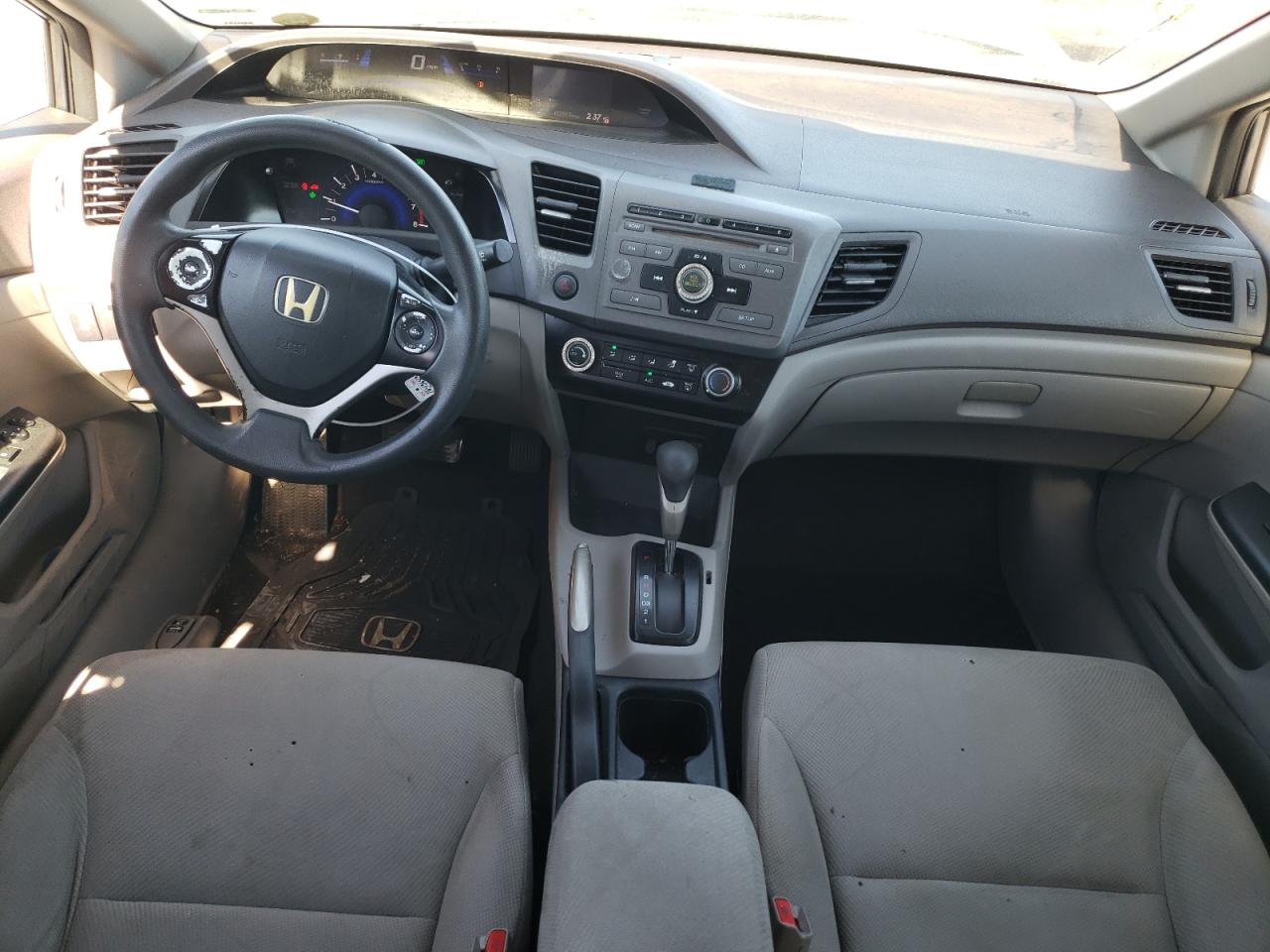 2012 Honda Civic VIN 2HGFB2F61CH316181 Copart auction photo, front end damage thumbnail 8