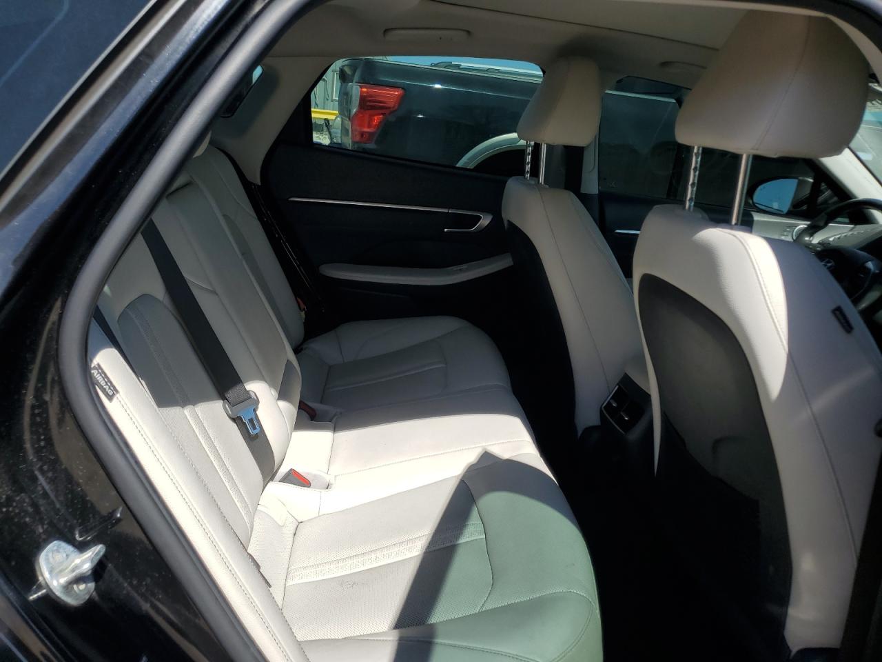 2021 Hyundai Sonata VIN KMHL34J28MA157721 Copart auction photo, side damage thumbnail 10