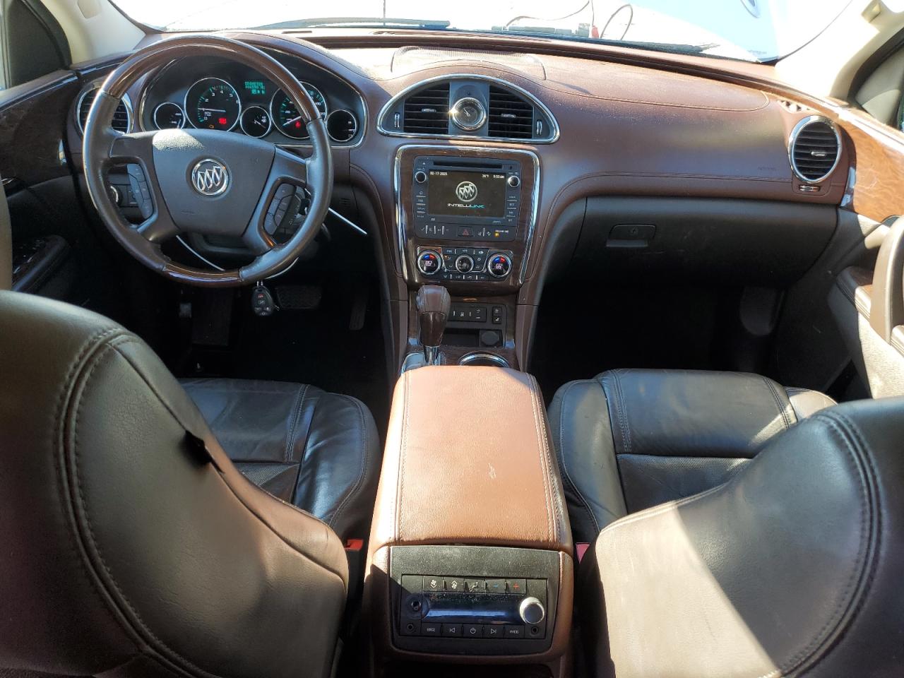 2014 Buick Enclave VIN 5GAKRCKD5EJ276421 Copart auction photo, side / front end damage thumbnail 8
