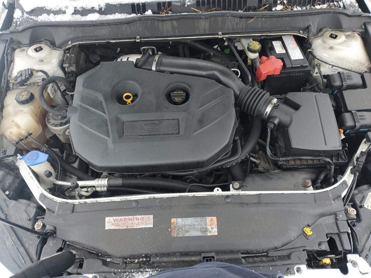 2015 Ford Fusion VIN 3FA6P0T96FR217874 Copart auction photo, rear end damage thumbnail 11