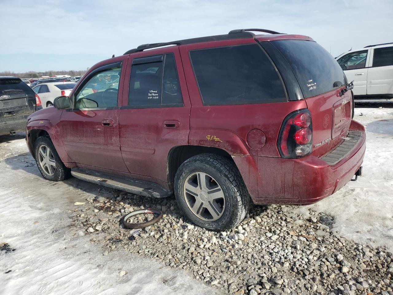 2006 Chevrolet TrailBlazer VIN 1GNDT13S062214471 Copart auction photo, side / rear end damage thumbnail 2