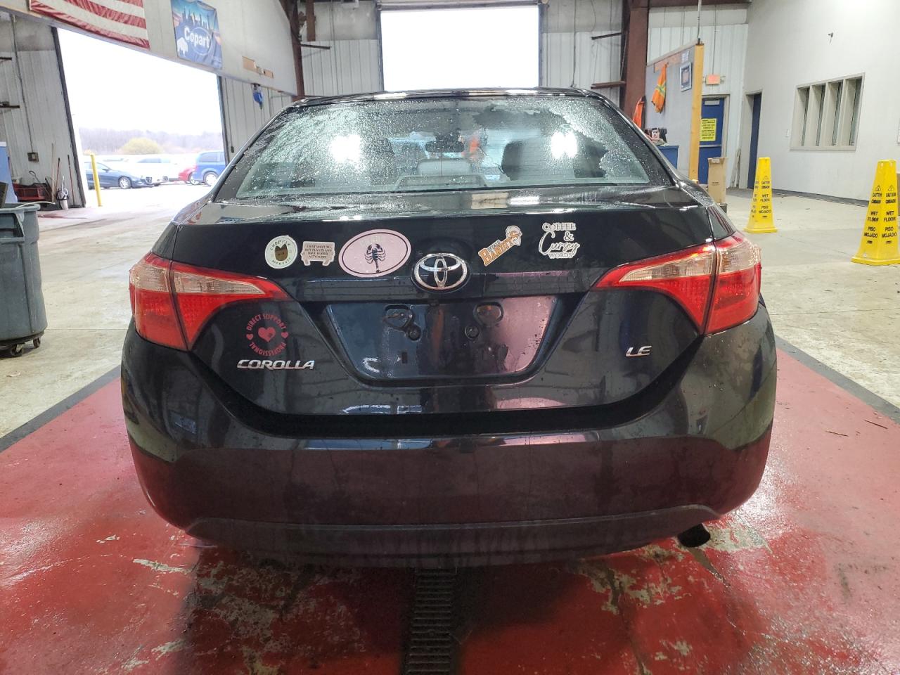 2017 Toyota Corolla VIN 2T1BURHE7HC888877 Copart auction photo, front end / mechanical damage thumbnail 6