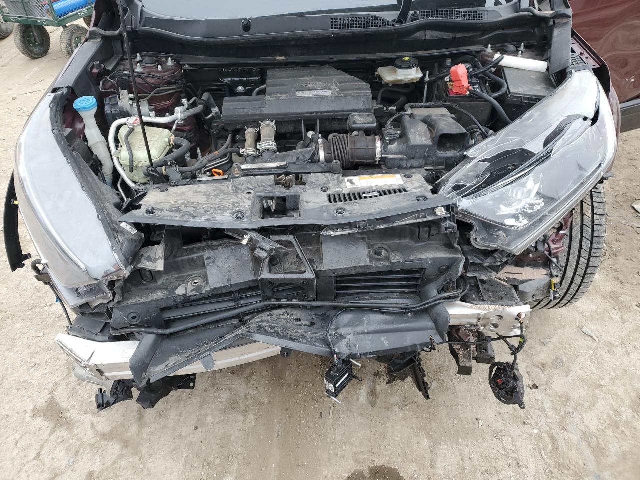 2019 Honda CR-V VIN 7FARW2H59KE027594 Copart auction photo, all over damage thumbnail 14