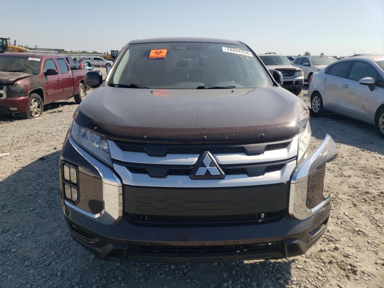 2021 Mitsubishi Outlander VIN JA4APUAU8MU000295 Copart auction photo, front end damage thumbnail 5