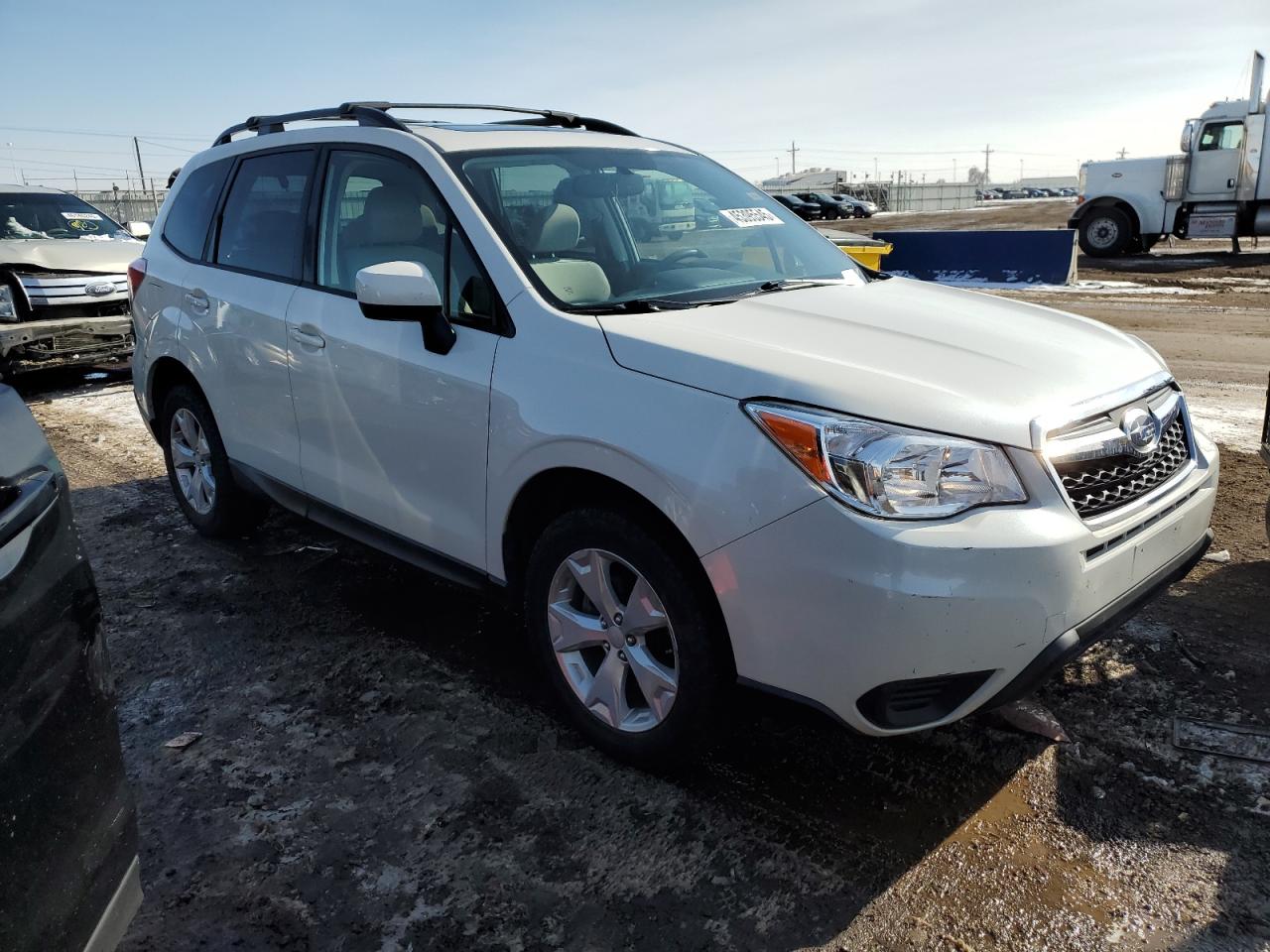 2016 Subaru Forester VIN JF2SJADCXGH563375 Copart auction photo, rear end damage thumbnail 4