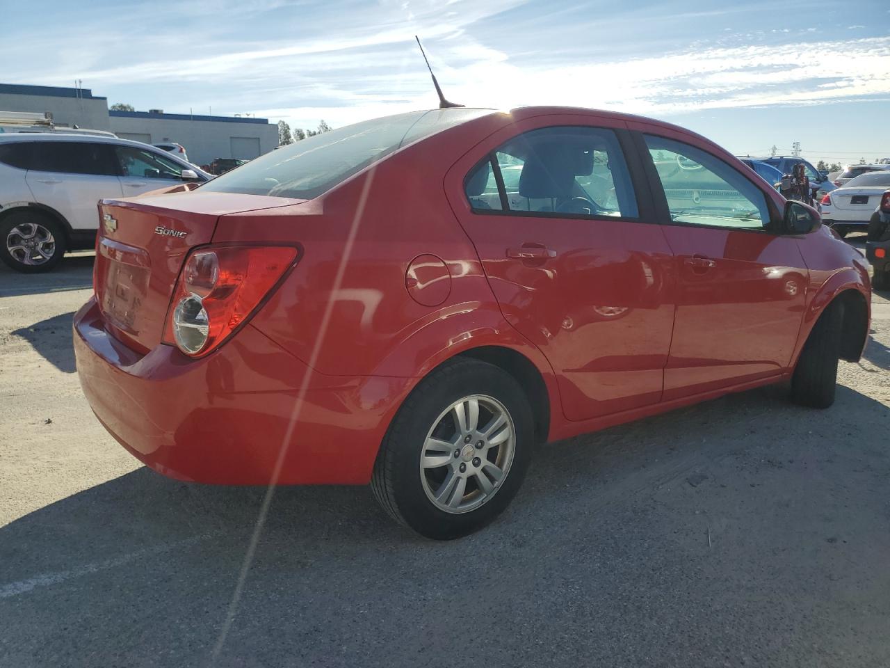 2012 Chevrolet Sonic VIN 1G1JA5SH7C4160822 Copart auction photo, mechanical damage thumbnail 3