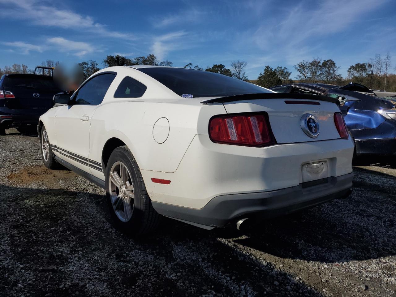 2012 Ford Mustang VIN 1ZVBP8AM8C5244598 Copart auction photo, front end damage thumbnail 2