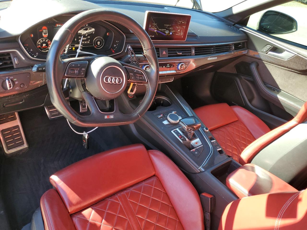 2018 Audi RS5 VIN WAUY4GF56JN006020 Copart auction photo, rear end damage thumbnail 8