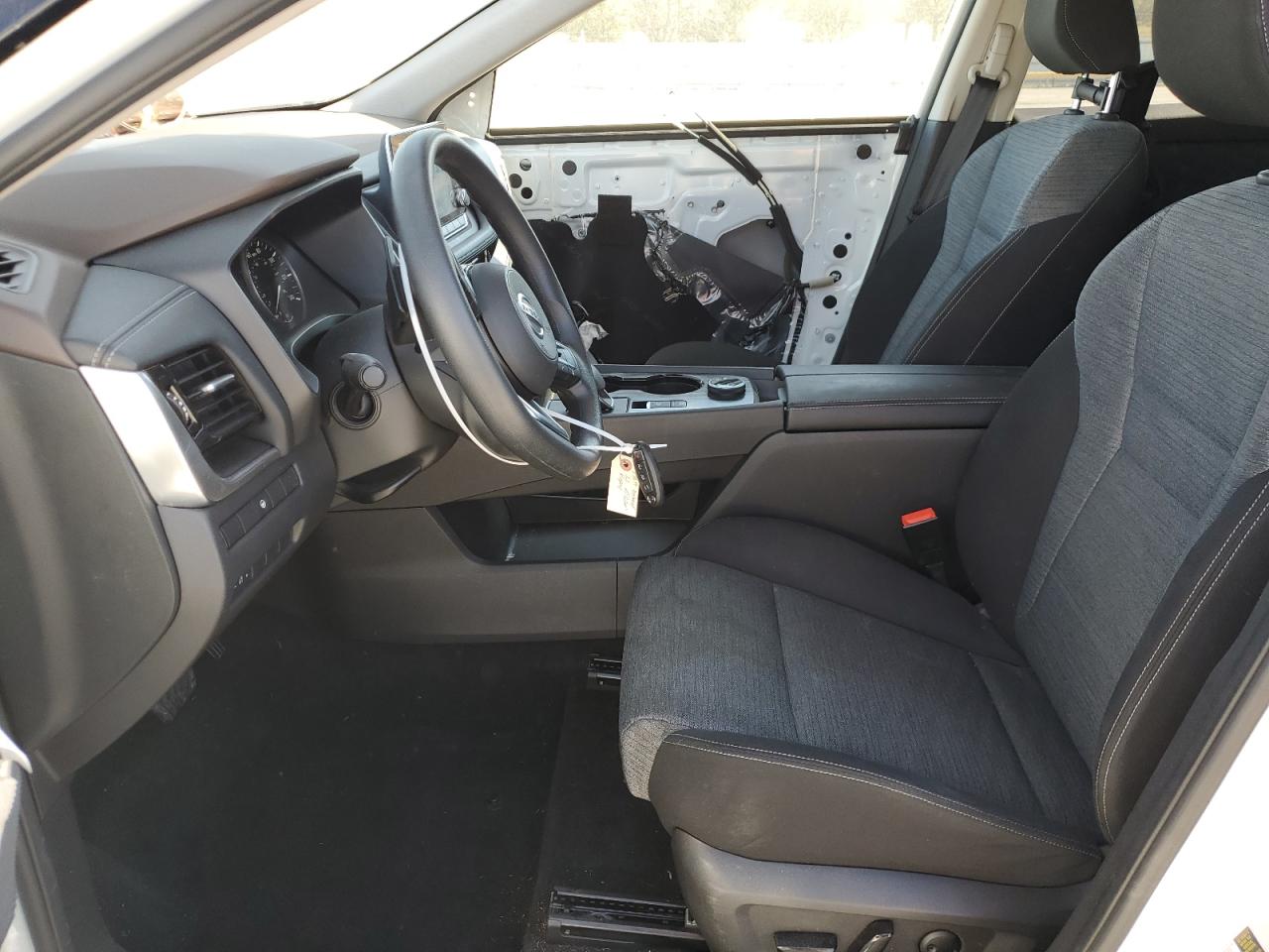 2021 Nissan Rogue VIN JN8AT3BB9MW210261 Copart auction photo, front end / side damage thumbnail 7