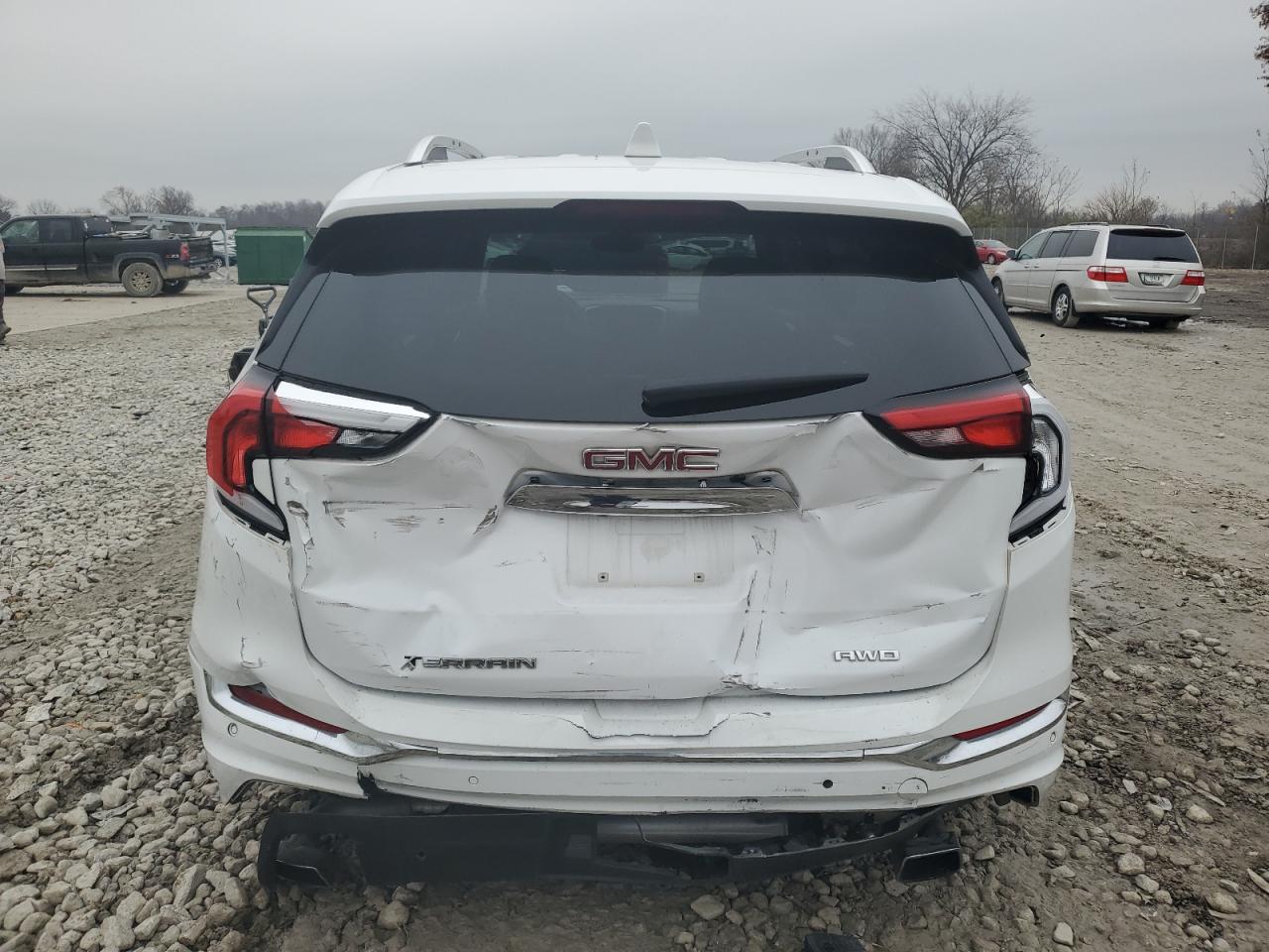 2019 GMC Terrain VIN 3GKALXEX9KL113059 Copart auction photo, rear end / minor dent/scratches damage thumbnail 6