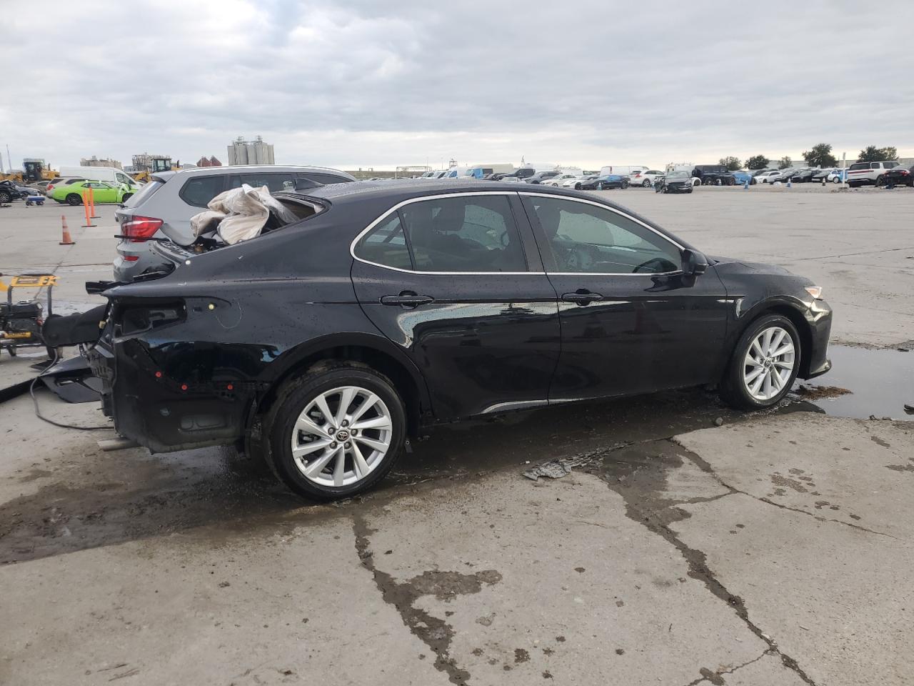 2023 Toyota Camry VIN 4T1C11AKXPU775694 Copart auction photo, rear end / side damage thumbnail 3