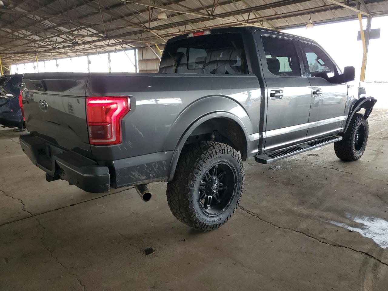 2015 Ford F-150 VIN 1FTEW1EF5FFB72103 Copart auction photo, front end / side damage thumbnail 3