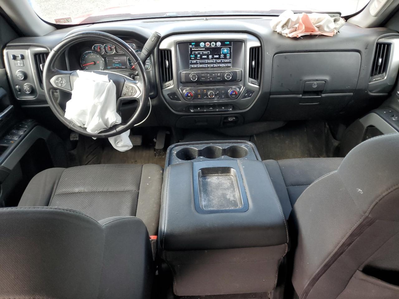 2018 Chevrolet Silverado VIN 3GCUKREC9JG609524 Copart auction photo, front end damage thumbnail 8
