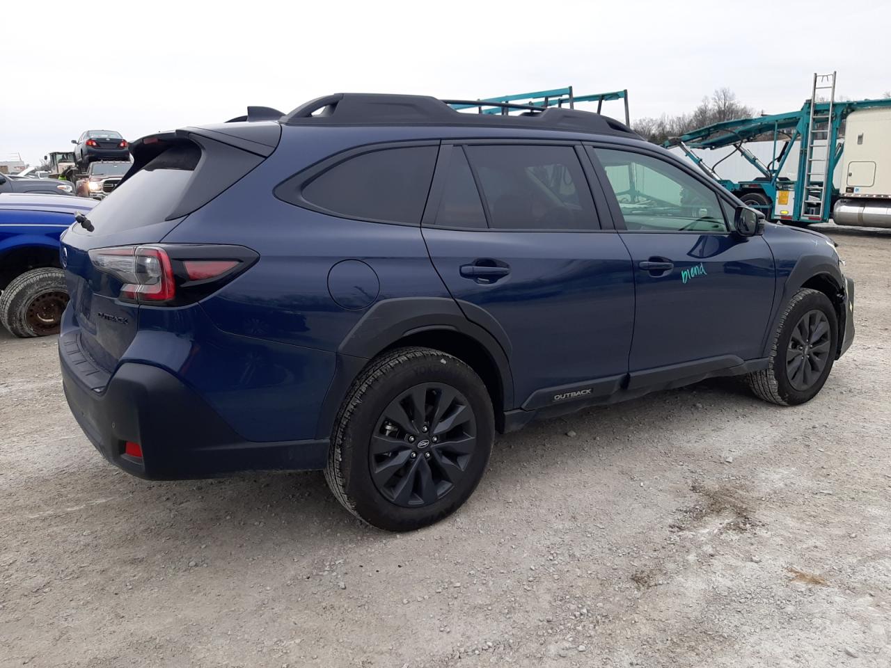 2025 Subaru Outback VIN 4S4BTALC3S3141167 Copart auction photo, front end damage thumbnail 3
