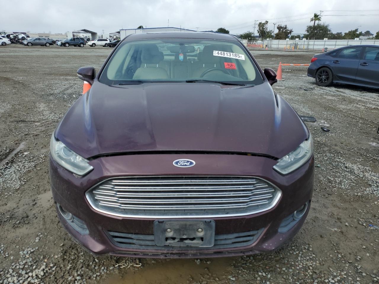 2013 Ford Fusion VIN 3FA6P0HR2DR291735 Copart auction photo, rear end damage thumbnail 5