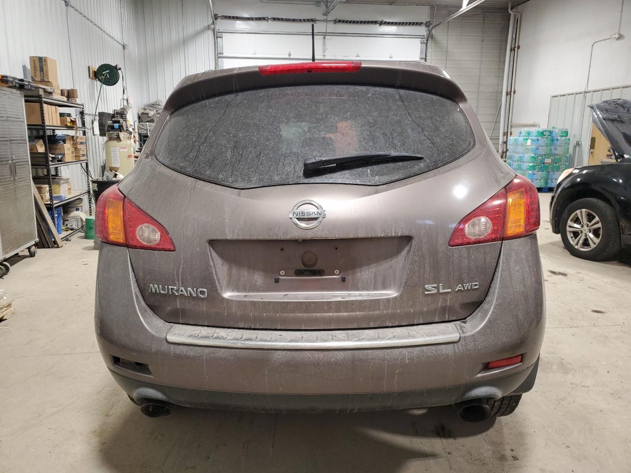 2010 Nissan Murano VIN JN8AZ1MW4AW132812 Copart auction photo, front end / side damage thumbnail 6