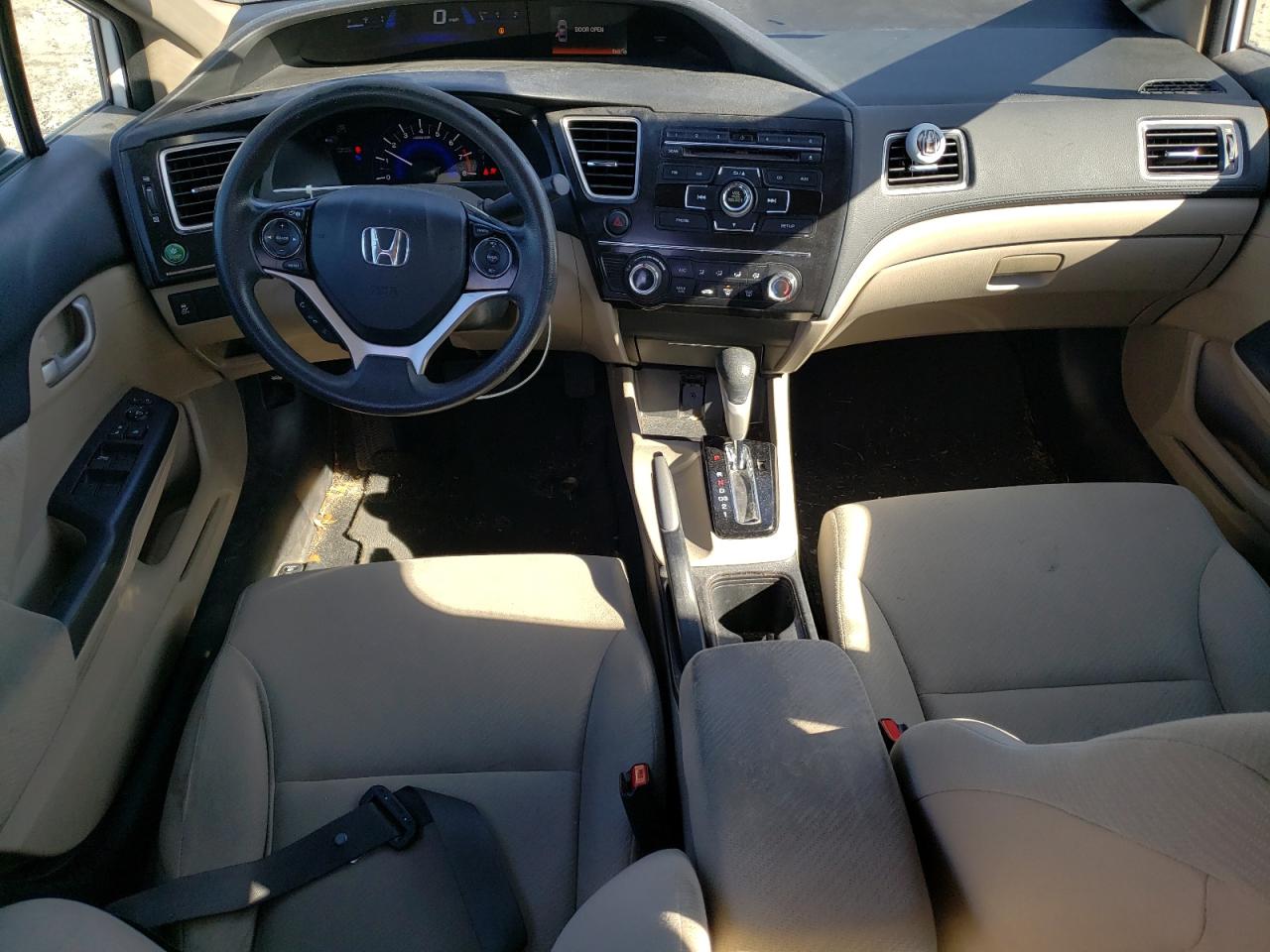 2013 Honda Civic VIN 19XFB2F50DE049702 Copart auction photo, front end damage thumbnail 8