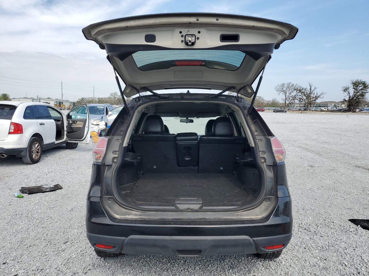 2014 Nissan Rogue VIN 5N1AT2MTXEC791165 Copart auction photo, front end / side damage thumbnail 7