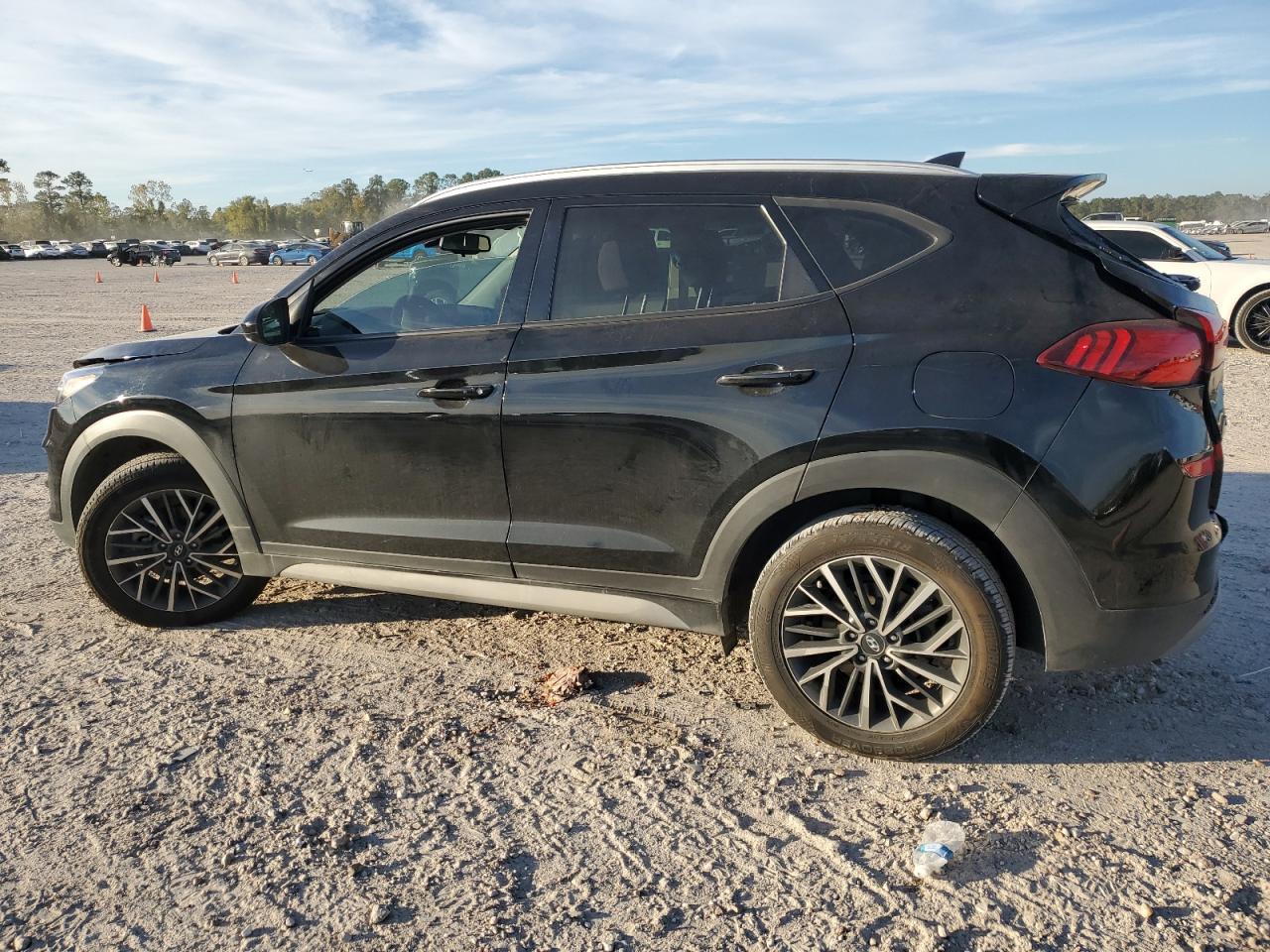 2021 Hyundai Tucson VIN KM8J33AL6MU368344 Copart auction photo, rear end / minor dent/scratches damage thumbnail 2