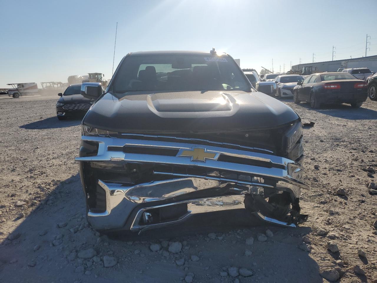 2020 Chevrolet Silverado VIN 3GCPWEED1LG328663 Copart auction photo, front end / side damage thumbnail 5