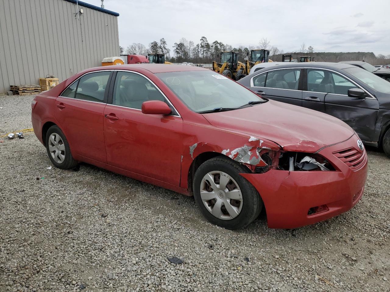 2008 Toyota Camry VIN 4T1BE46K18U196136 Copart auction photo, front end damage thumbnail 4