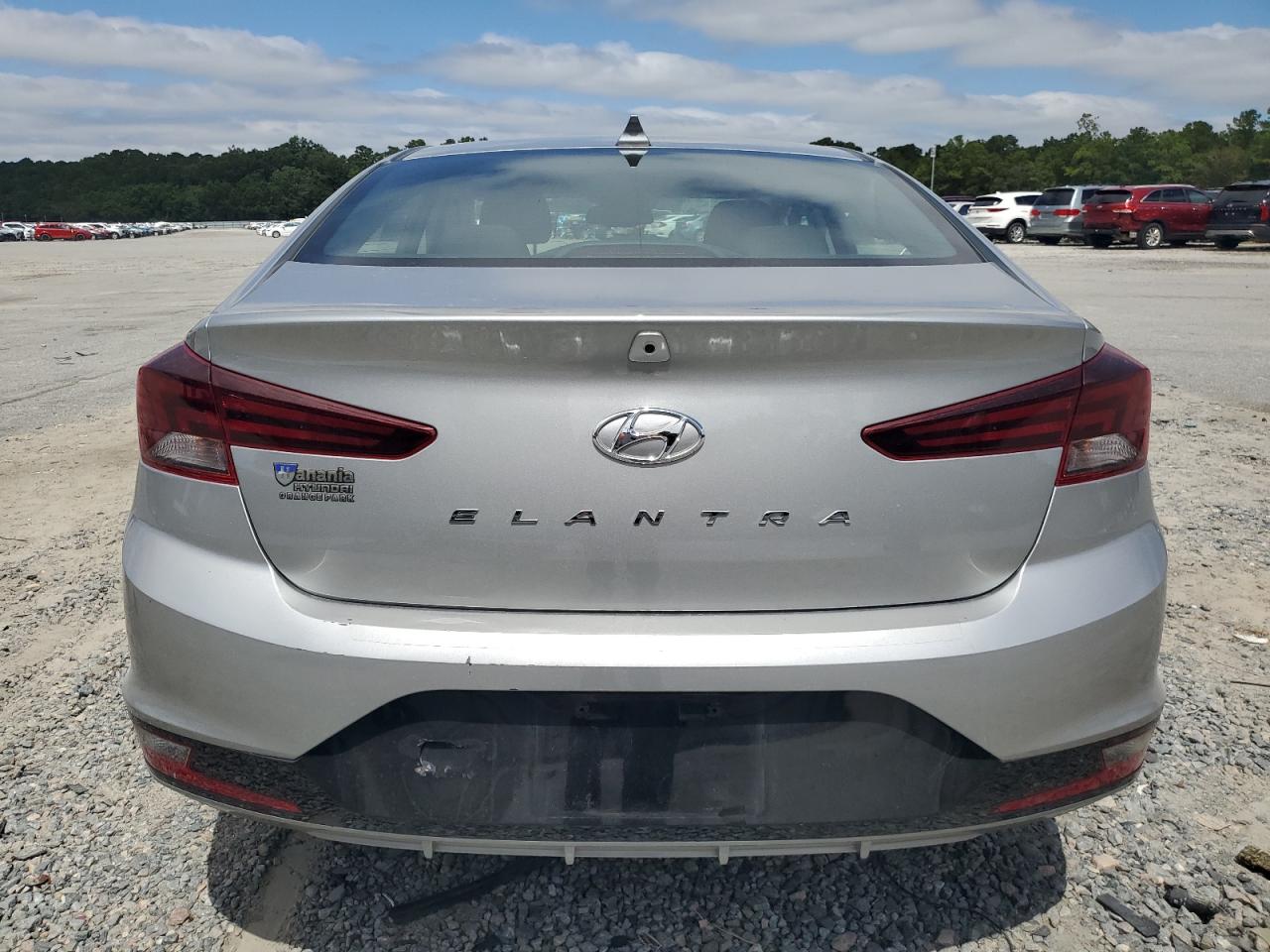 2020 Hyundai Elantra VIN 5NPD84LF4LH606703 Copart auction photo, side / front end damage thumbnail 6