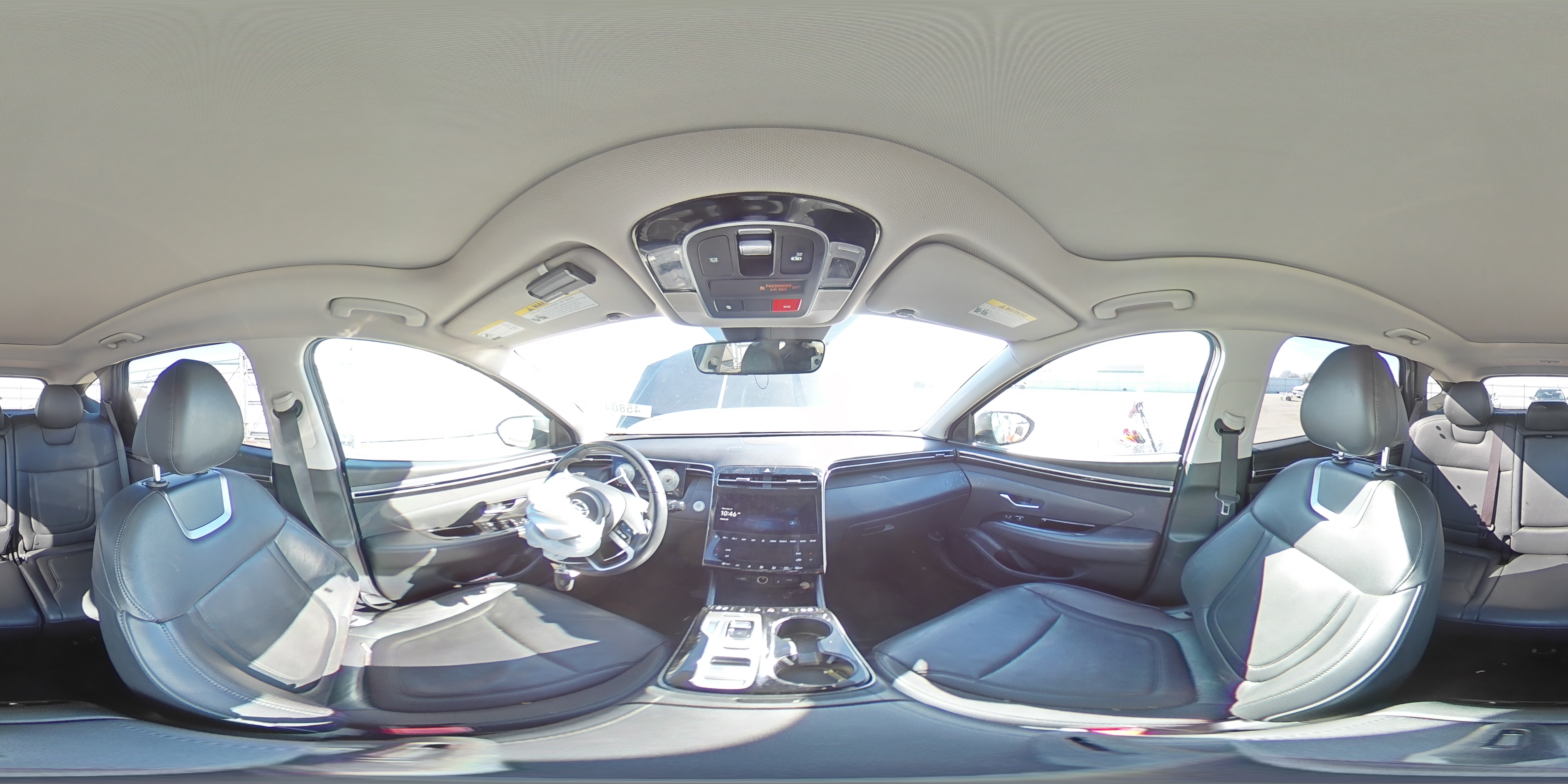 2023 Hyundai Tucson VIN 5NMJECAE5PH245162 Copart auction photo, front end / side damage thumbnail 13