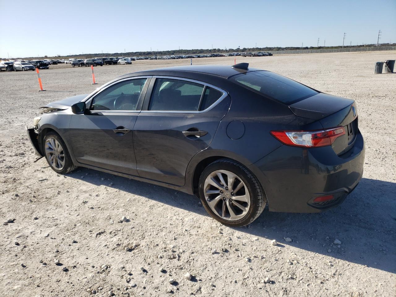 2016 Acura ILX VIN 19UDE2F37GA000096 Copart auction photo, all over damage thumbnail 2