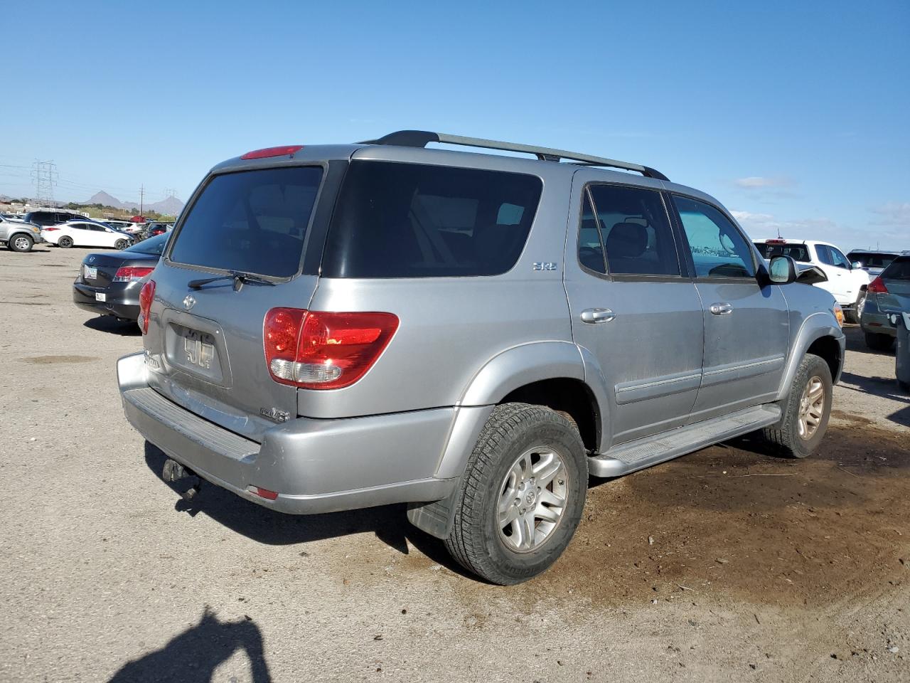 2006 Toyota Sequoia VIN 5TDZT34A56S283438 Copart auction photo, front end damage thumbnail 3