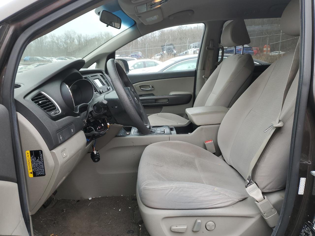 2016 KIA Sedona VIN KNDMB5C12G6146551 Copart auction photo, minor dent/scratches damage thumbnail 7